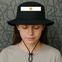 Argentine Simple Stripe Flag Bucket Hat