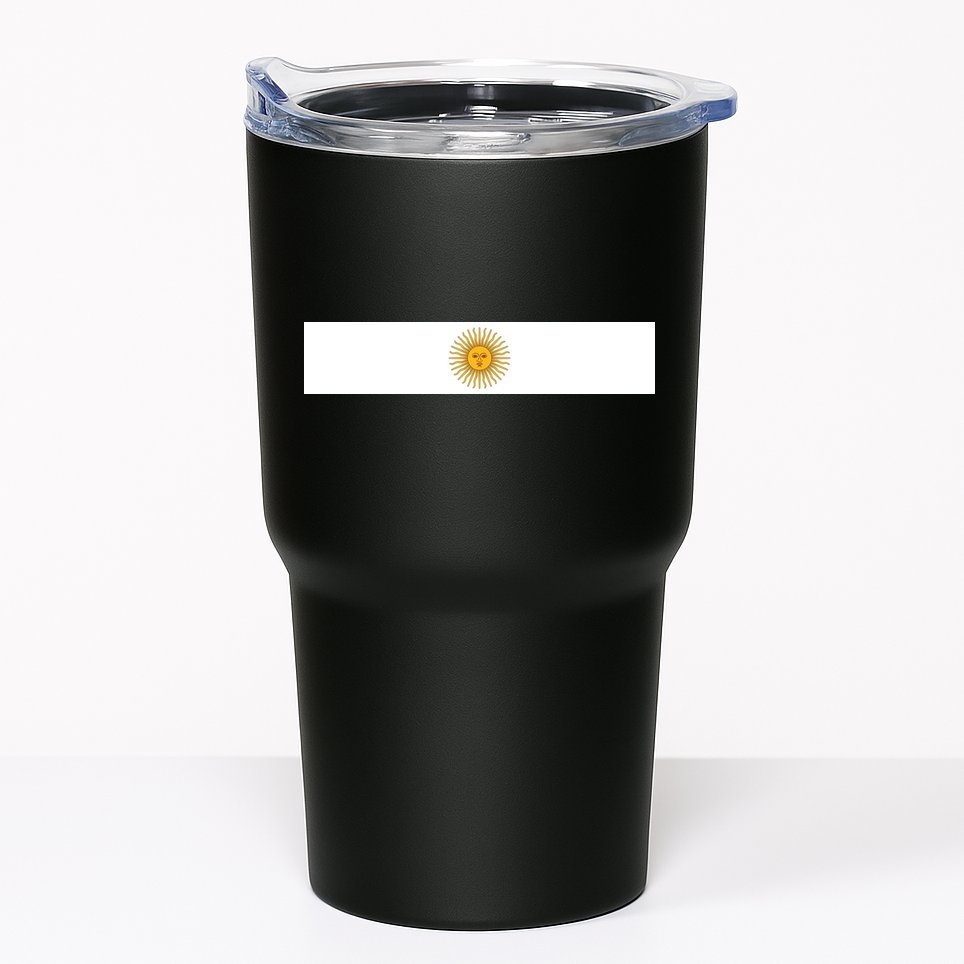 Argentine Simple Stripe Flag Tumbler