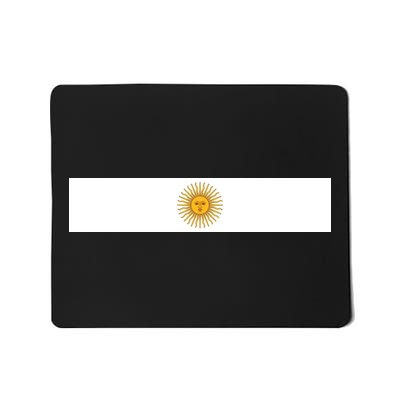Argentine Simple Stripe Flag Mousepad