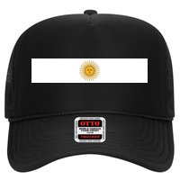 Argentine Simple Stripe Flag Trucker Hat
