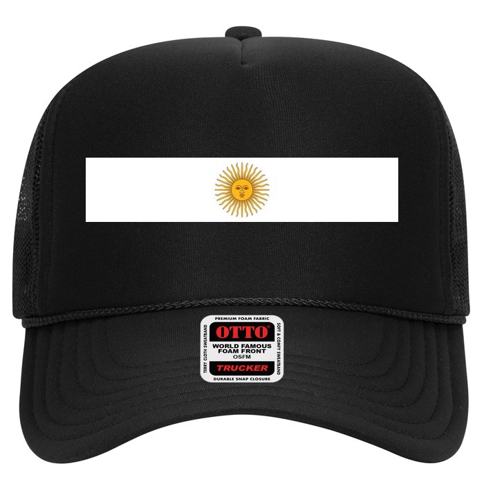 Argentine Simple Stripe Flag Trucker Hat