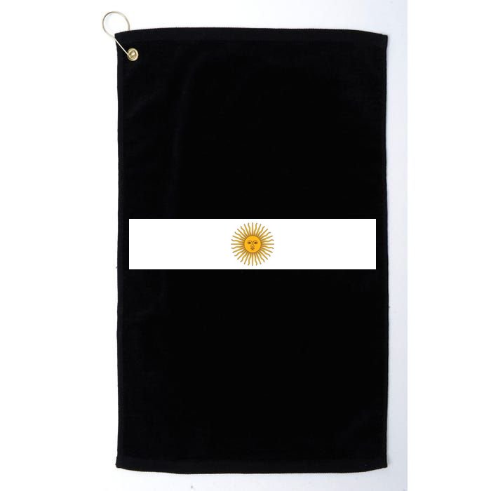 Argentine Simple Stripe Flag Golf Towel