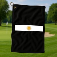 Argentine Simple Stripe Flag Golf Towel