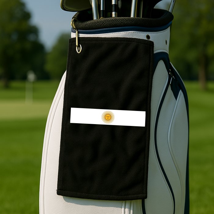 Argentine Simple Stripe Flag Golf Towel