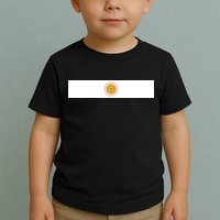Argentine Simple Stripe Flag Toddler T-Shirt