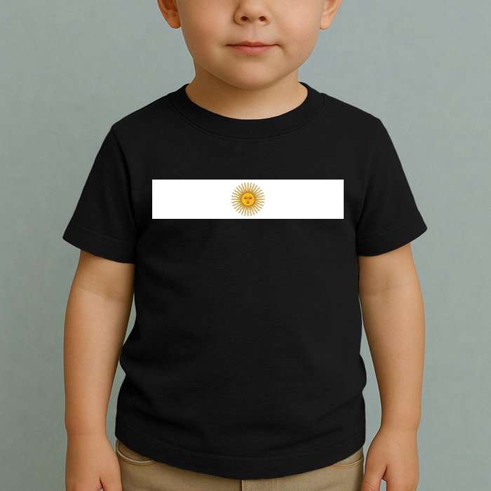 Argentine Simple Stripe Flag Toddler T-Shirt