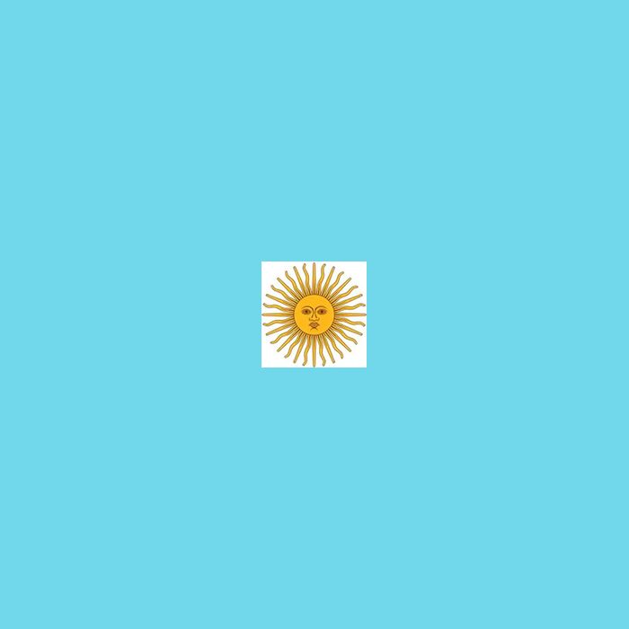 Argentine Simple Stripe Flag Kids T-Shirt