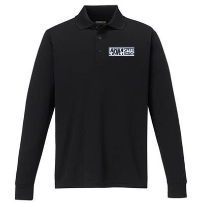 Akina Speed Stars Performance Long Sleeve Polo