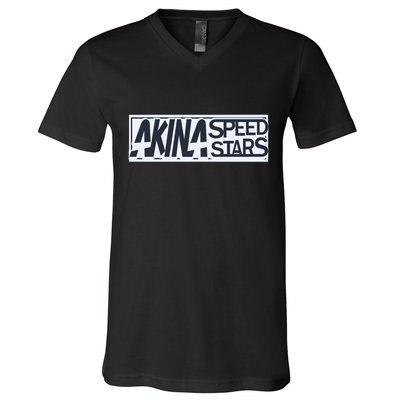 Akina Speed Stars V-Neck T-Shirt