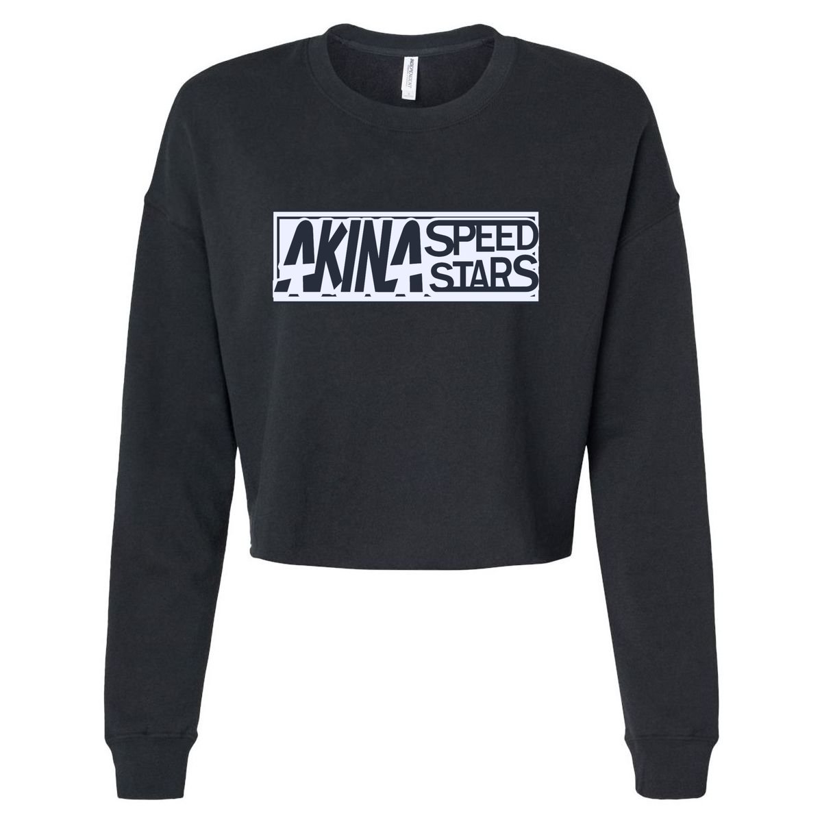 Akina Speed Stars Cropped Pullover Crew