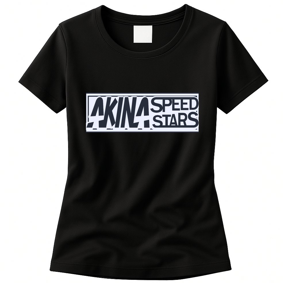 Akina Speed Stars Womens T-Shirt
