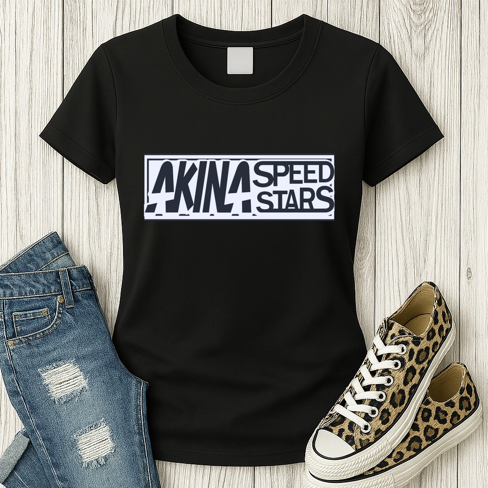 Akina Speed Stars Womens T-Shirt