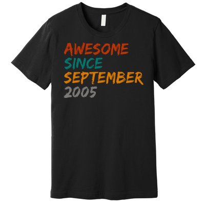 Awesome Since September 2005 Premium T-Shirt