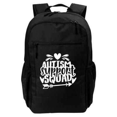 Autism Support Squad | Black / White Backpack