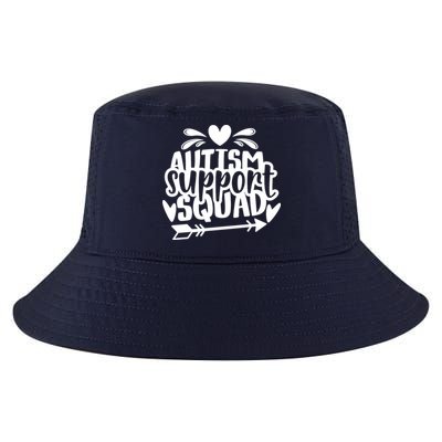Autism Support Squad | Black / White Cool Comfort Performance Bucket Hat