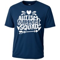 Autism Support Squad | Black / White Cooling Performance Crew T-Shirt