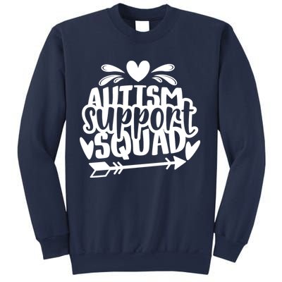 Autism Support Squad | Black / White Sweatshirt