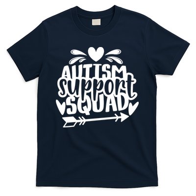 Autism Support Squad | Black / White T-Shirt