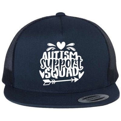 Autism Support Squad | Black / White Flatbill Hat
