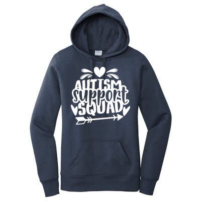Autism Support Squad | Black / White Women's Pullover Hoodie