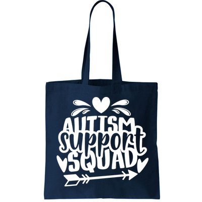 Autism Support Squad | Black / White Bag