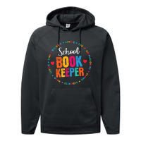 Admin Squad School Assistant Principal School Bookkeeper Performance Fleece Hoodie