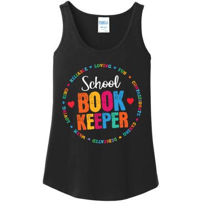 Admin Squad School Assistant Principal School Bookkeeper Ladies Essential Tank