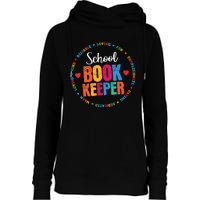 Admin Squad School Assistant Principal School Bookkeeper Womens Funnel Neck Pullover Hood