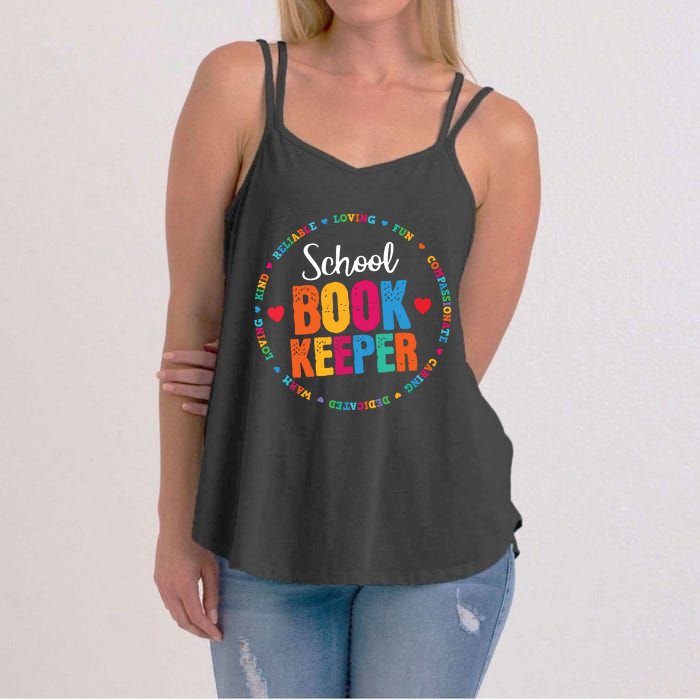 Admin Squad School Assistant Principal School Bookkeeper Women's Strappy Tank