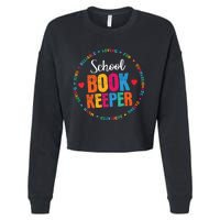 Admin Squad School Assistant Principal School Bookkeeper Cropped Pullover Crew