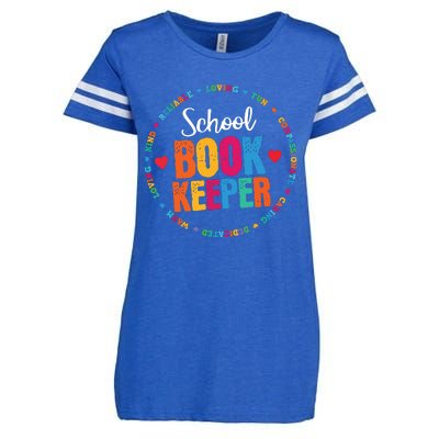 Admin Squad School Assistant Principal School Bookkeeper Enza Ladies Jersey Football T-Shirt