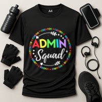 Admin Squad School Assistant Principal Administrator Crew Performance Shirt