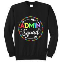 Admin Squad School Assistant Principal Administrator Crew Sweatshirt