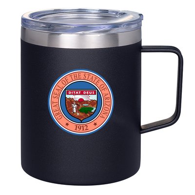 Arizona State Seal 12oz Stainless Steel Coffee Mug