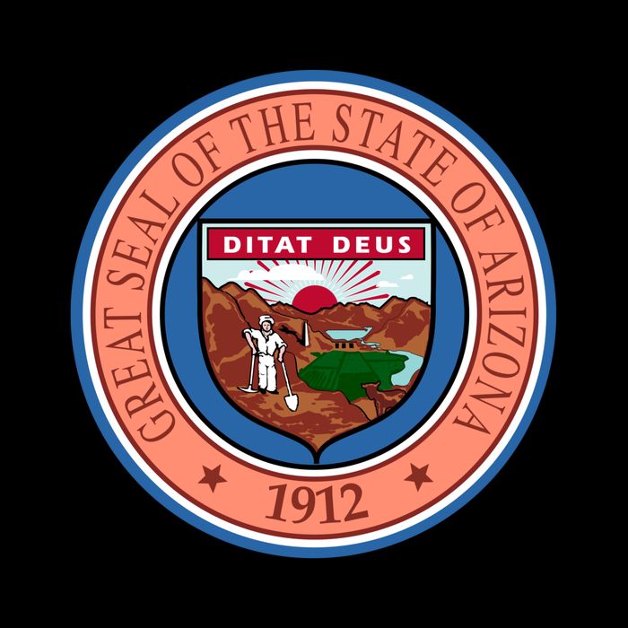 Arizona State Seal Poster