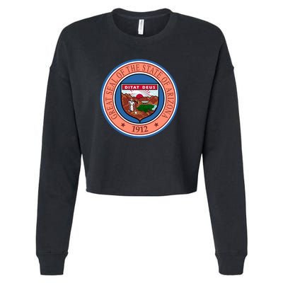 Arizona State Seal Cropped Pullover Crew