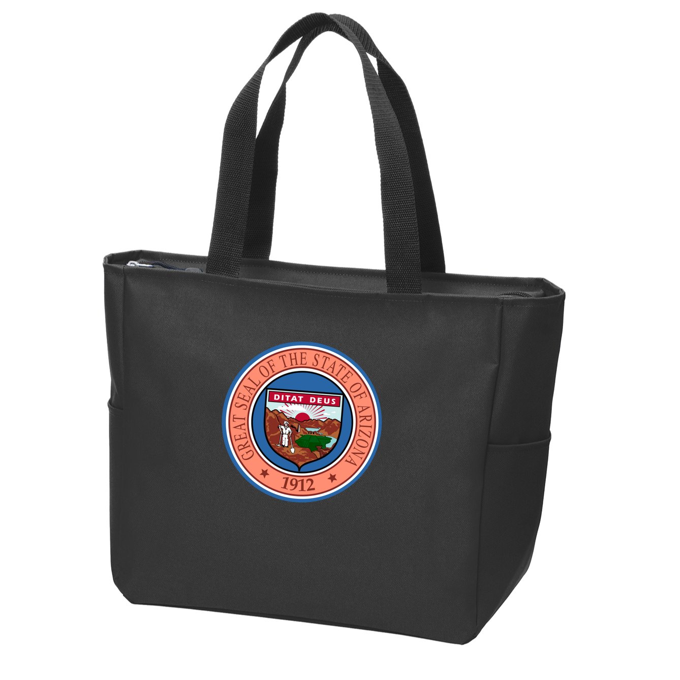 Arizona State Seal Zip Tote Bag