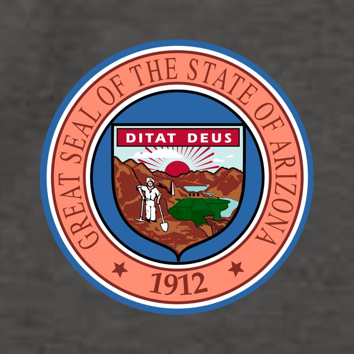 Arizona State Seal Vector Backpack