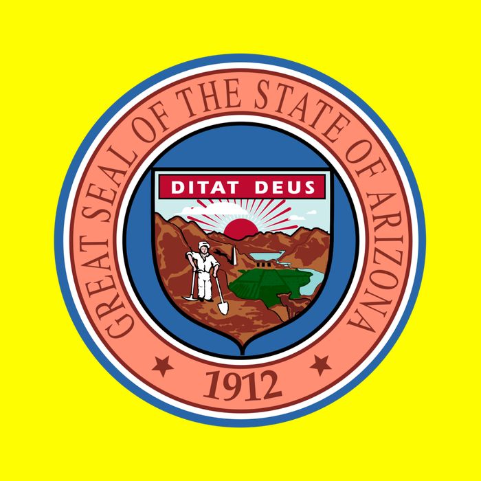 Arizona State Seal 25L Jumbo Tote