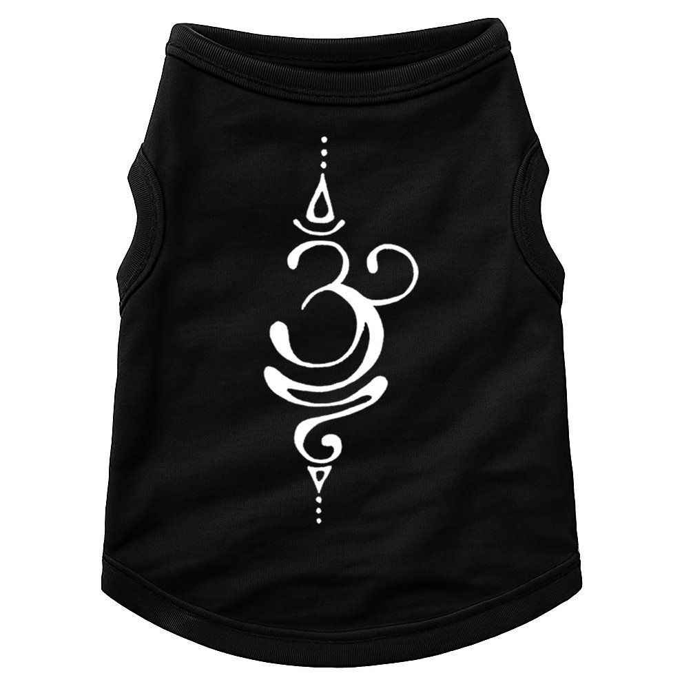 Ancient Sanskrit Symbol For Breathe Inspiration Om Yoga Great Gift Doggie Tank