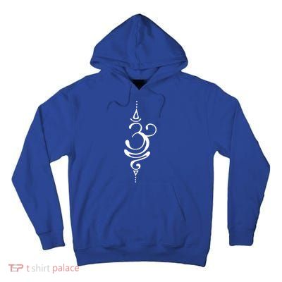 Ancient Sanskrit Symbol For Breathe Inspiration Om Yoga Great Gift Tall Hoodie