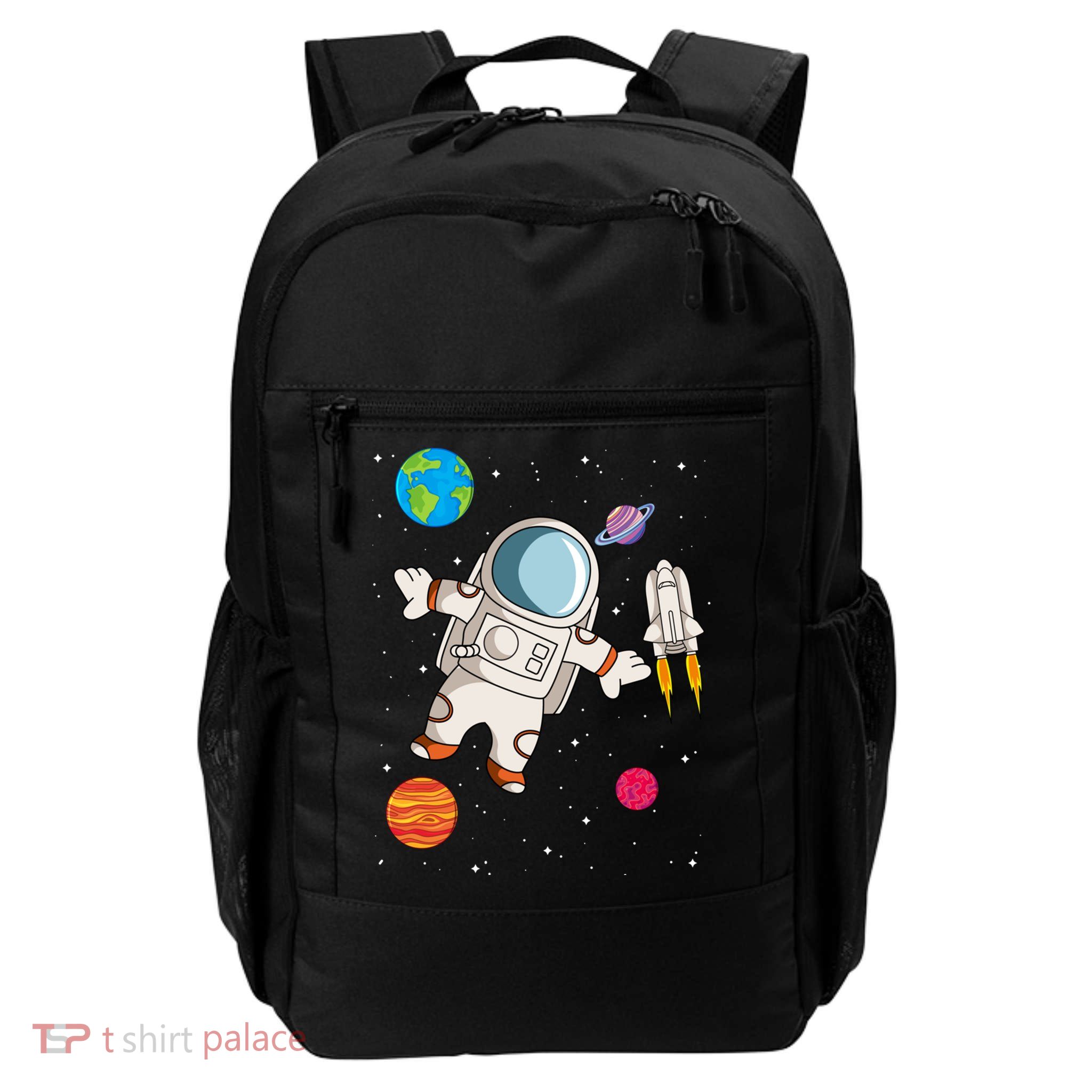 Astronaut Space Science Rocket Ship Gift Daily Commute Backpack