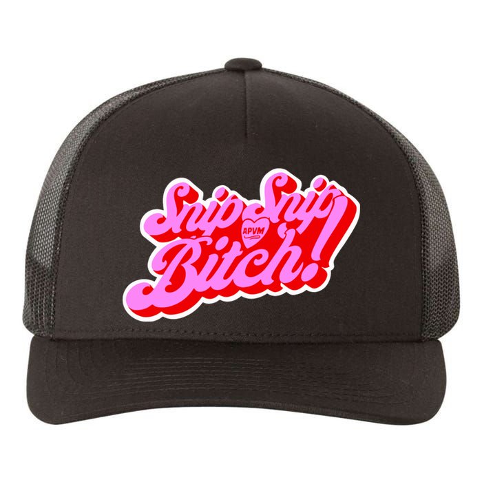 Angeriaqueen Snip Snip Apvm Bitch Limited Yupoong Adult 5-Panel Trucker Hat