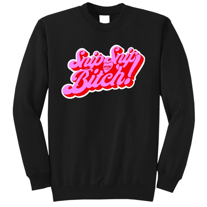 Angeriaqueen Snip Snip Apvm Bitch Limited Sweatshirt