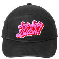 Angeriaqueen Snip Snip Apvm Bitch Limited 7-Panel Snapback Hat