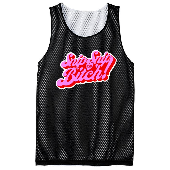 Angeriaqueen Snip Snip Apvm Bitch Limited Mesh Reversible Basketball Jersey Tank