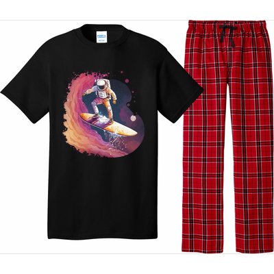 Astronaut Surfing Space Surfer Pajama Set