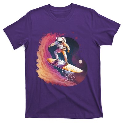 Astronaut Surfing Space Surfer T-Shirt