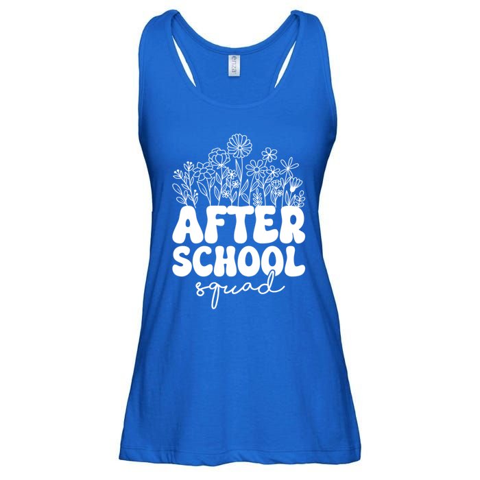 After School Squad Teacher School Worker Teaching Staff Cool Gift Ladies Essential Flowy Tank