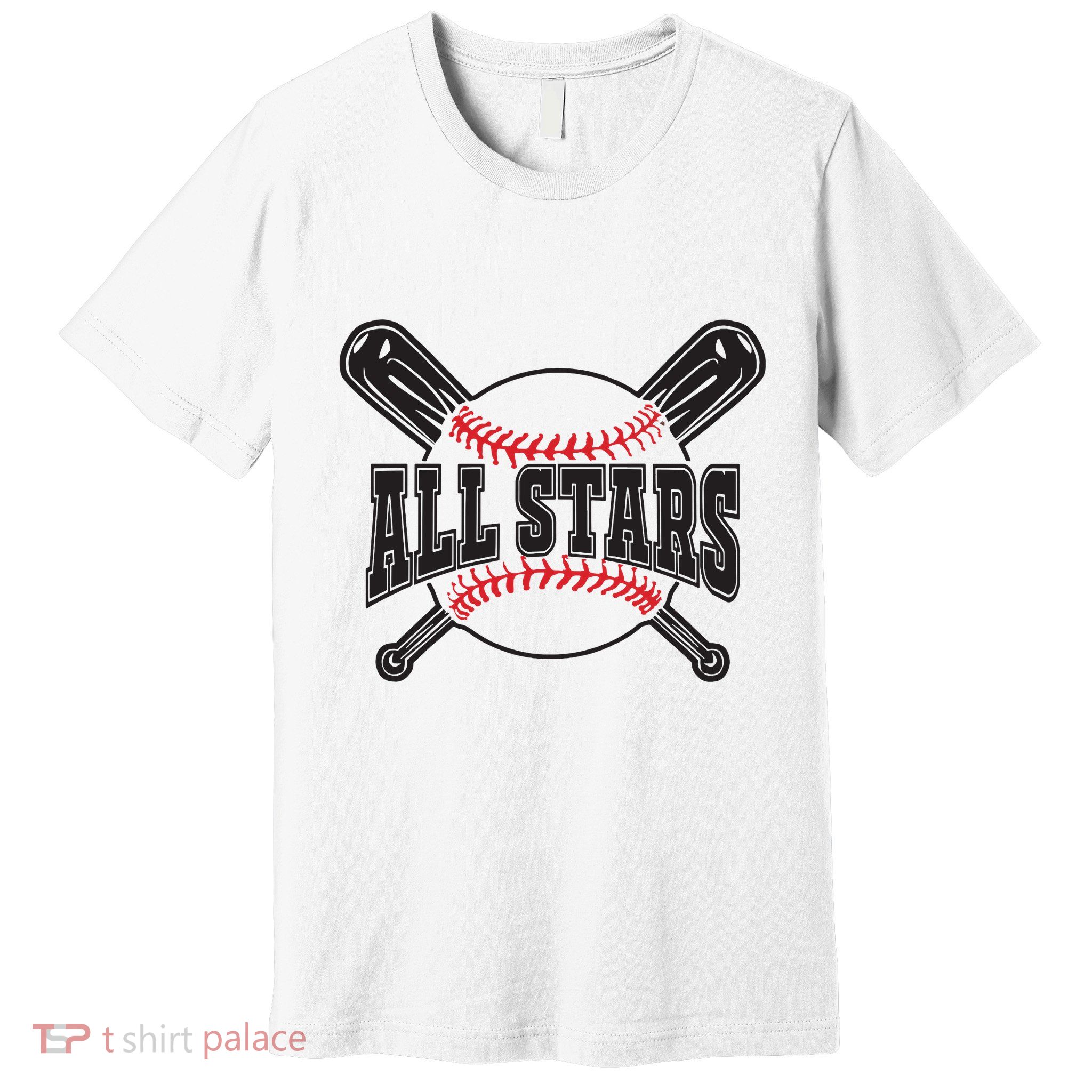 All Stars Softball Baseball Premium T-Shirt